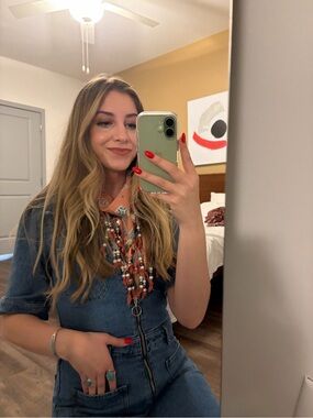Boho neck scarf